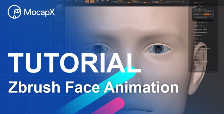 zbrush tutorial face animation mocap